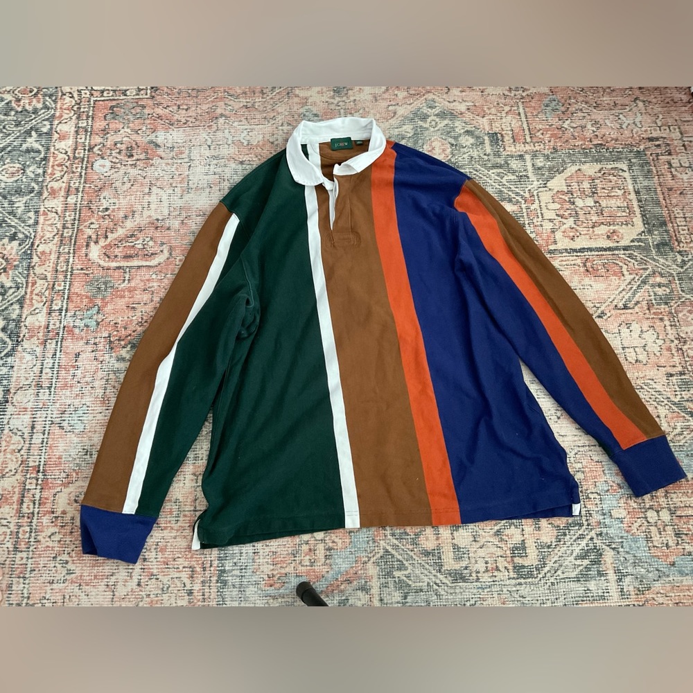J Crew Rugby Shirt- Men’s Xl